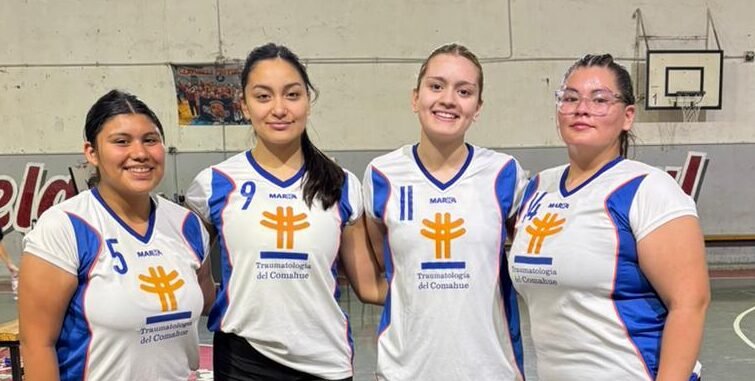 Brillante desempeño del equipo femenino de básquet.